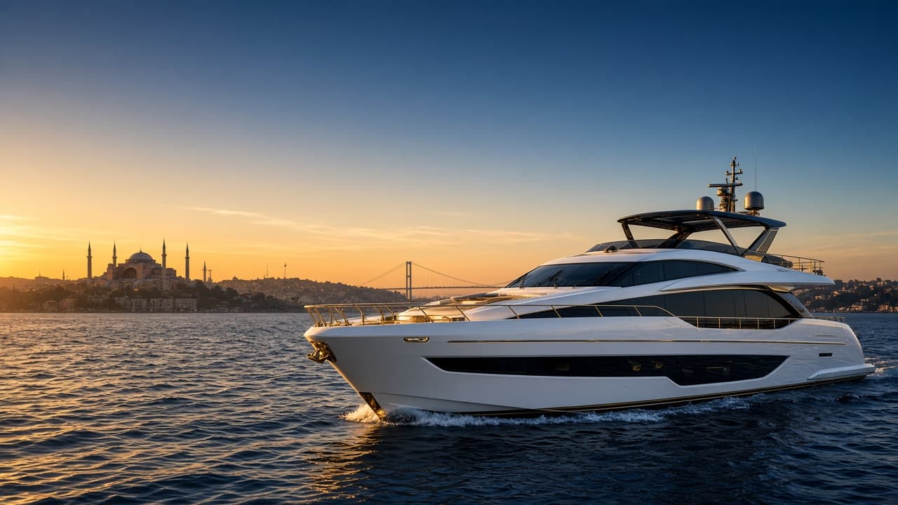 Bosphorus at golden hour
