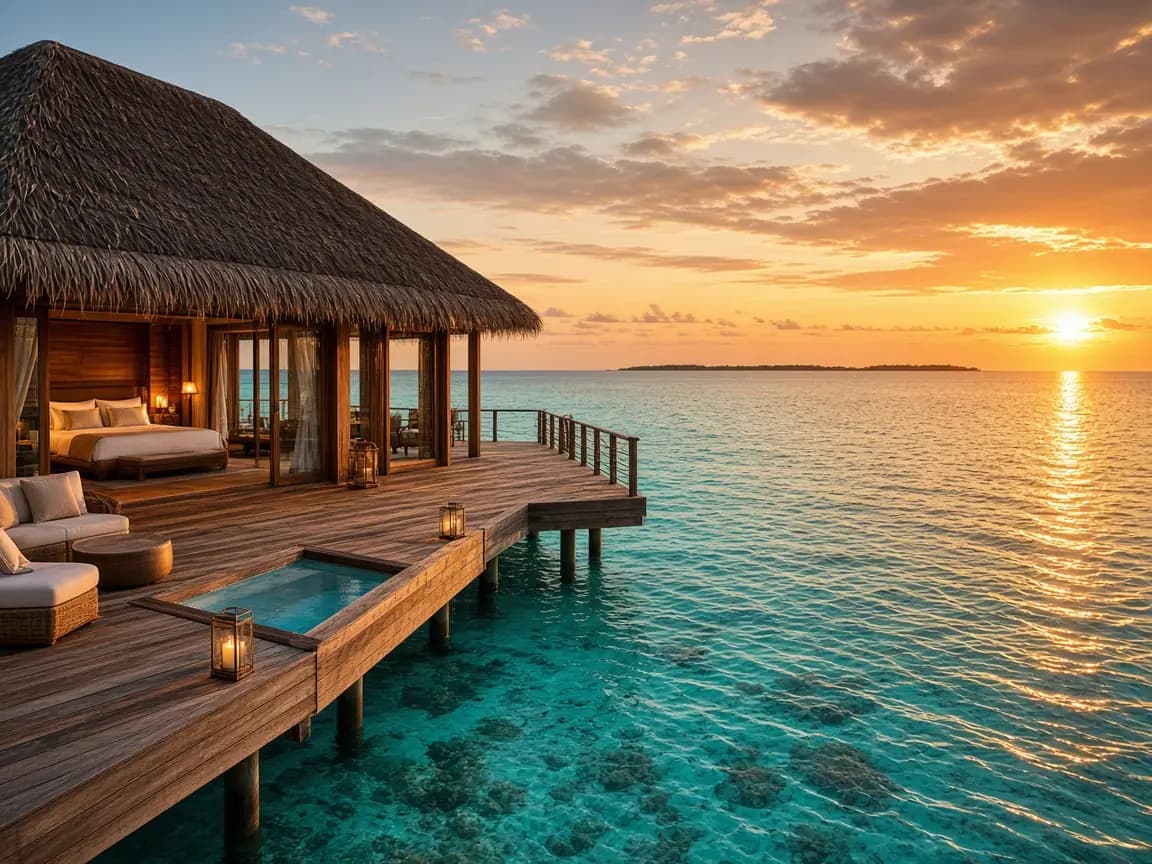 A villa in the reef